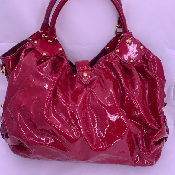 Louis Vuitton Cerise Mahina Patent Leather Surya Bag - Picture 2 of 14